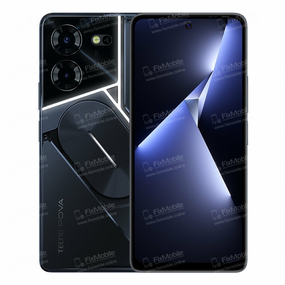 Дисплейный модуль с тачскрином для Tecno Pova 5 Pro 5G (черный)