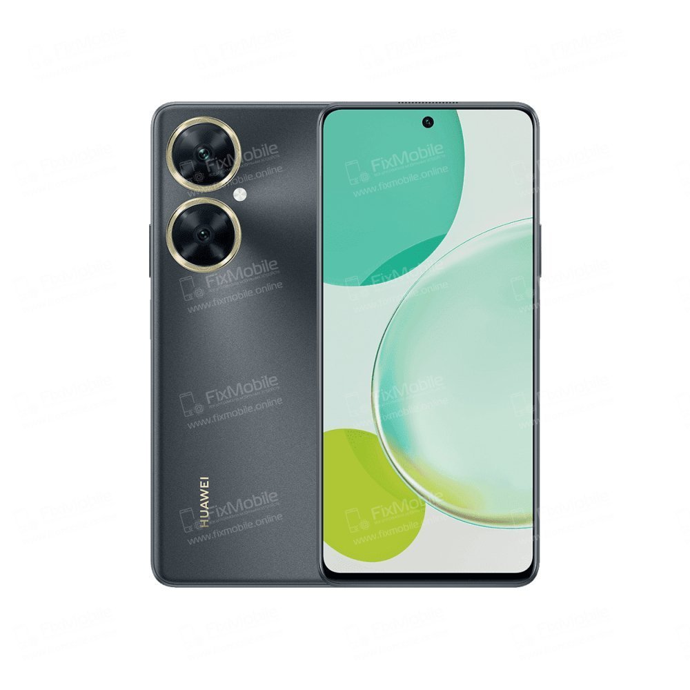Стекло для Huawei Nova 11i в сборе с OCA пленкой (черное)