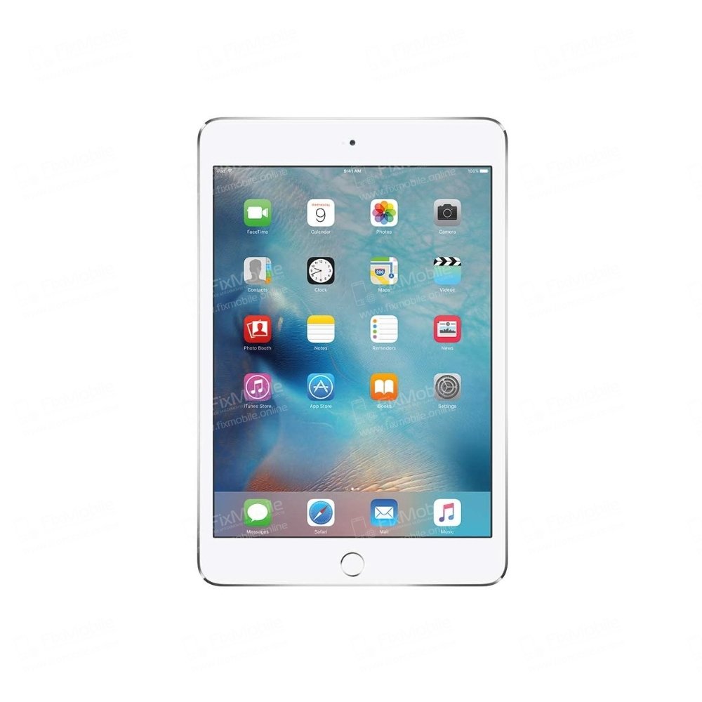 Стекло для Apple iPad mini 4 в сборе с OCA пленкой (белое)