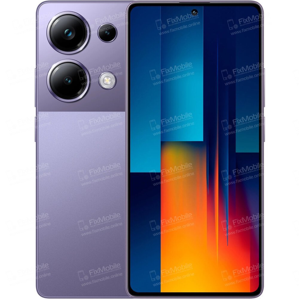 Динамик полифонический (buzzer) для Xiaomi Poco M6 Pro 4G в сборе
