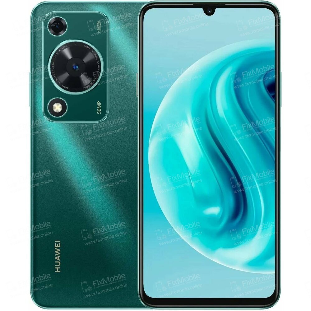 Задняя крышка для Huawei Nova Y72 (зеленая) премиум