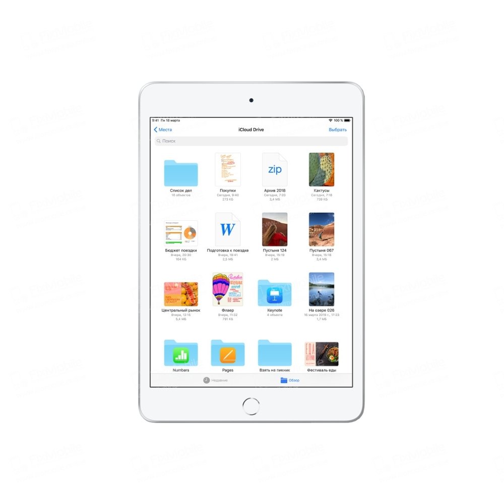 Стекло для Apple iPad mini 5 в сборе с OCA пленкой (белое)