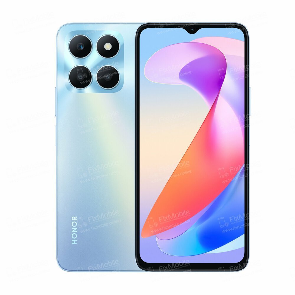 Контейнер SIM для Huawei Honor X6a (голубой)