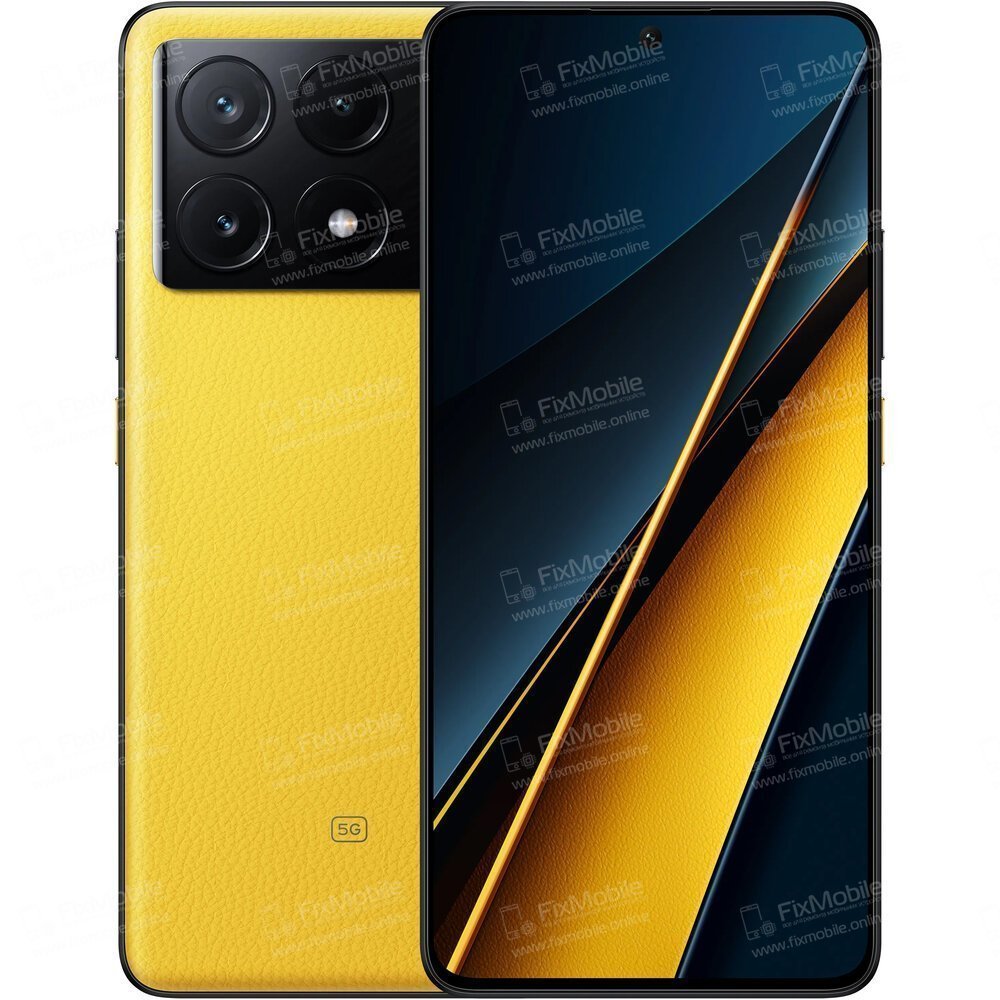 Стекло камеры для Xiaomi Poco X6 Pro 5G (черное)