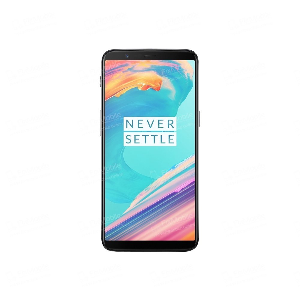 Дисплей с тачскрином для OnePlus 5T (черный) (OLED)