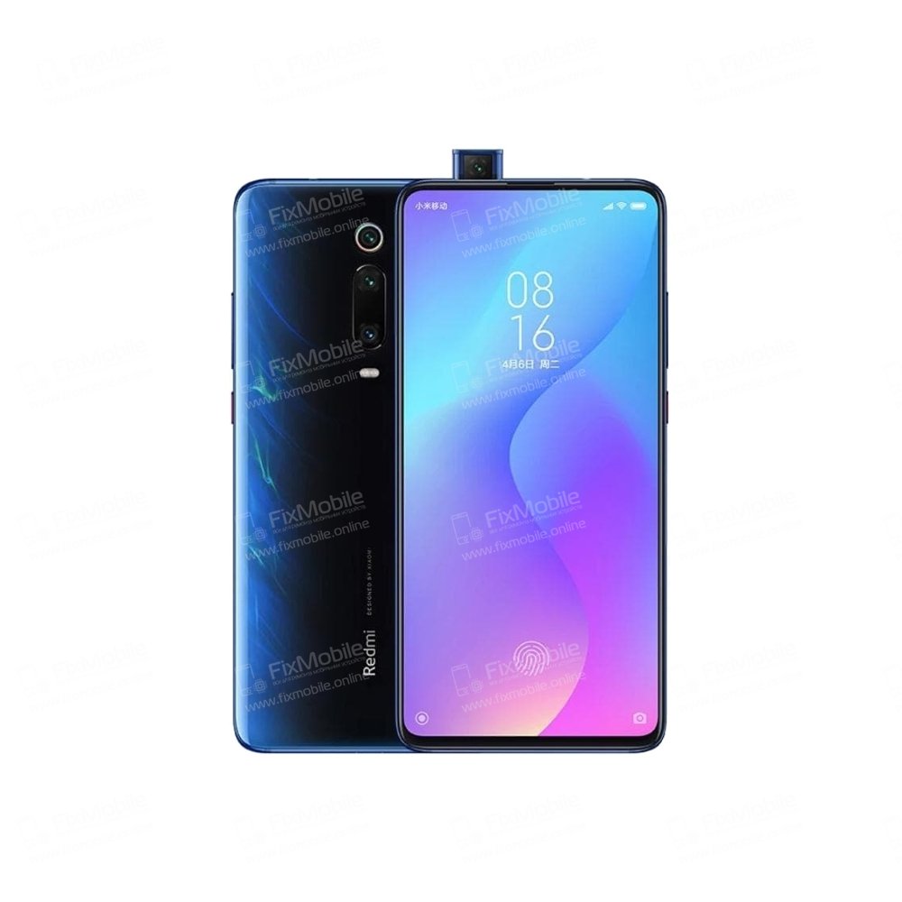 Стекло для Xiaomi Redmi K20 Pro в сборе с OCA пленкой (черное)