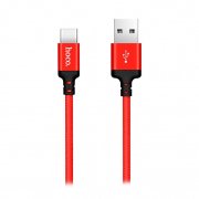 Кабель HOCO X14 Times Speed (USB - Type-C) красно-черный