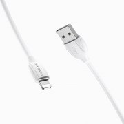 Превью Кабель Borofone BX19 для Apple (USB - Lightning) белый — 2