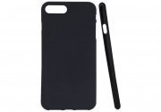 Чехол-накладка силиконовая для Apple iPhone 7 Plus (черная)