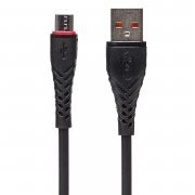 Кабель SKYDOLPHIN S02V (USB - micro-USB) черный — 1