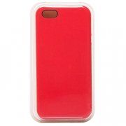 Чехол-накладка ORG Soft Touch для Apple iPhone 5S (красная) — 2