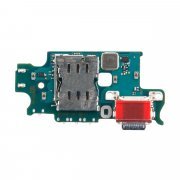 Шлейф для Samsung Galaxy S23 Plus (S916B) плата на разъем зарядки/разъем SIM/микрофон — 2