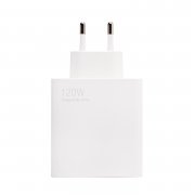 Сетевое зарядное устройство Xiaomi (USB - Type-C) (белое)
