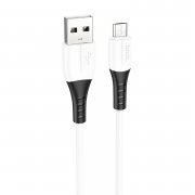 Кабель Hoco X82 (USB - micro USB) (белый)