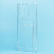 Чехол-накладка - SC276 с картхолдером для Xiaomi 13T Pro (прозрачная) — 2