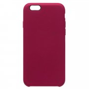 Чехол-накладка Soft Touch для Apple iPhone 6 (бордовая) — 1