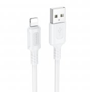 Кабель Borofone BX111 Feliz (USB - lightning) (белый) — 1