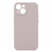 Чехол-накладка Soft Touch для Apple iPhone 13 mini (бежевая) — 1