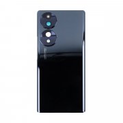 Задняя крышка для Huawei Honor 70 (черная) премиум — 2