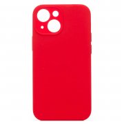 Чехол-накладка Soft Touch для Apple iPhone 13 mini (красная) — 1