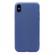 Чехол-накладка Activ для Apple iPhone XS (синяя) — 1