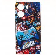 Чехол-накладка Luxo для Xiaomi Redmi 13C 4G (разноцветная) — 1