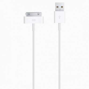 Кабель для Apple (USB - 30-pin) белый &mdash; 1