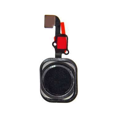 Шлейф для Apple iPhone 6S Plus на кнопку Home в сборе (черный) &mdash; 1