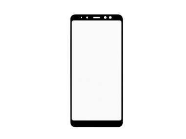 Стекло для Samsung Galaxy A8 Plus (2018) A730F (черное) — 1
