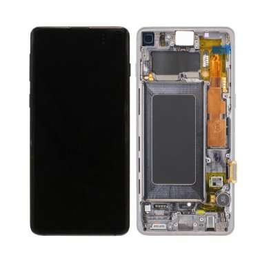 Дисплейный модуль с тачскрином для Samsung Galaxy S10 (G973F) (черный) &mdash; 1