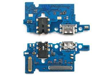 Шлейф для Samsung Galaxy M51 (M515F) плата на разъем зарядки/разъем гарнитуры/микрофон &mdash; 1