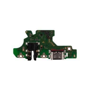 Шлейф для Huawei P30 Lite плата на разъем зарядки/разъем гарнитуры/микрофон Премиум — 1