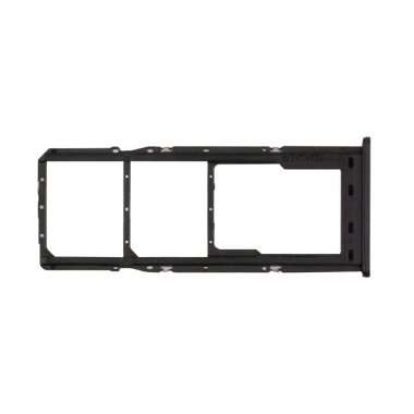 Контейнер SIM для Samsung Galaxy A12 (A125F) (черный) — 2