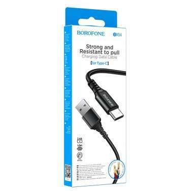 Кабель Borofone BX54 (USB - Type-C) черный — 3