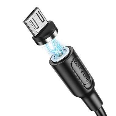 Кабель Borofone BX41 магнитный (USB - micro-USB) черный &mdash; 6