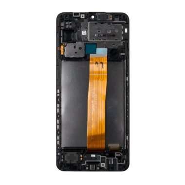 Дисплейный модуль с тачскрином для Samsung Galaxy M12 (M127F) (черный) &mdash; 2