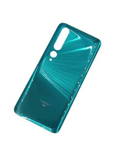 Задняя крышка для Xiaomi Mi 10 (зеленая) &mdash; 1