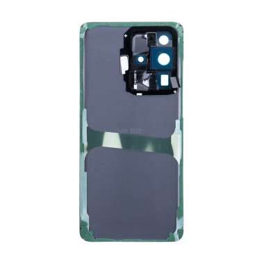 Задняя крышка для Samsung Galaxy S20 Ultra (G988B) (черная) Премиум &mdash; 1