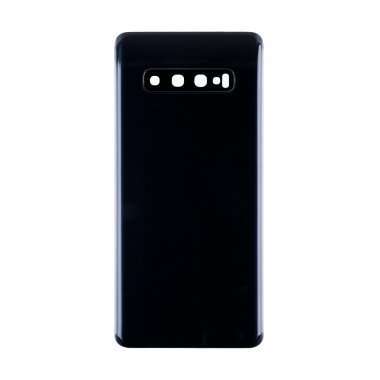 Задняя крышка для Samsung Galaxy S10 Plus (G975F) (черная) Премиум — 2