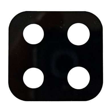 Стекло камеры для Samsung Galaxy M32 (M325F) (черное) &mdash; 1