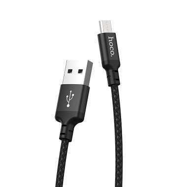 Кабель Hoco X14 Times Speed (USB - micro USB) (черный) — 6