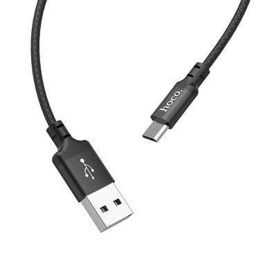 Кабель Hoco X14 Times Speed (USB - micro USB) (черный) — 5