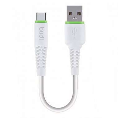 Кабель budi M8J150L20 для Apple (USB - lightning) (белый) — 1