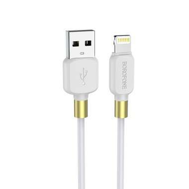 Кабель Borofone BX59 (USB - lightning) (белый) — 1