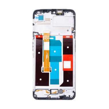 Дисплейный модуль с тачскрином для Realme C35 (черный)