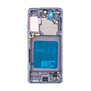 Дисплейный модуль с тачскрином для Samsung Galaxy S21 (G991B) (серый) (OLED) &mdash; 1