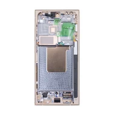 Дисплейный модуль с тачскрином для Samsung Galaxy S24 Ultra (S928B) (желтый) &mdash; 1