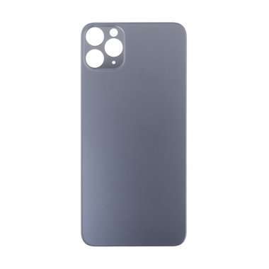 Задняя крышка для Apple iPhone 11 Pro Max (серая) Премиум &mdash; 2