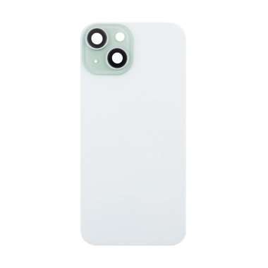 Задняя крышка для Apple iPhone 15 (зеленая) Премиум &mdash; 2