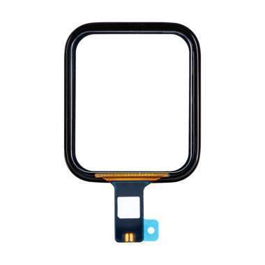 Стекло с тачскрином для Apple Watch 5 40 mm в сборе с OCA пленкой (черное)